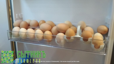 Деревенские куриные яйца с доставкой на дом