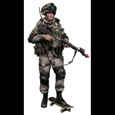 Американский морпех - младший капрал Скотт - ФИГУРКА 1/6 scale Operation Urban Warrior ‘99 - Marine Corps urban warfare exercises in Oakland “Lance corporal Scott” (78079) - DAMTOYS