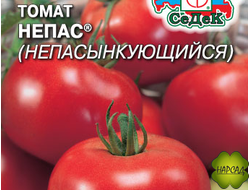 ТОМАТ "НЕПАС" (очень неприхотлив, 50 см, 80 г)