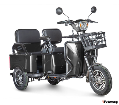 Электротрицикл Rutrike Тубан черный