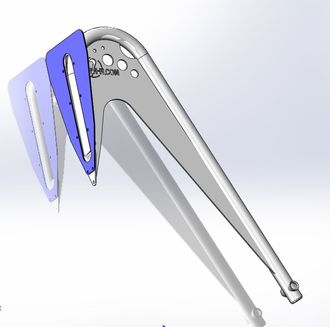 Якорь TROFI-FI HARD Комплект. Ручка АМГ6 + Стандартная лопата АМГ6