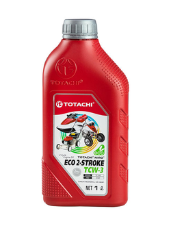 Масло 2-тактное TOTACHI NIRO ECO 2-STROKE TCW-3, 1л.