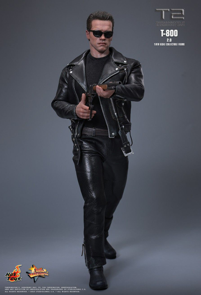 Терминатор Т-800 (Арнольд Шварценеггер, "Терминатор 2: Судный День") - Коллекционная фигурка 1/6 Terminator 2: Judgment Day (2.0) (MMS795) - Hot Toys