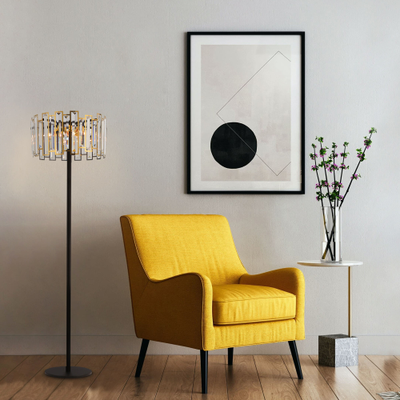 Напольный светильник Bogate's 01150/3 черный/золото