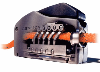 Стопор фаловый клавишный Lewmar серии D1 superlock тройной 29101308, под трос 6-8 мм