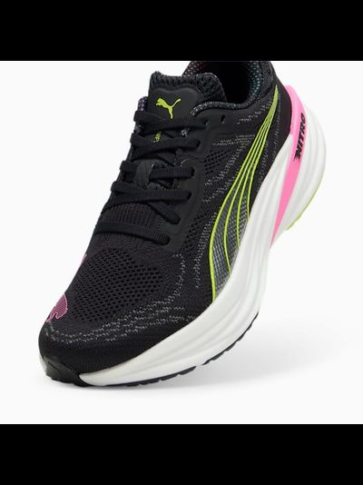 Puma Magnify Nitro 2 Black Lime Pink