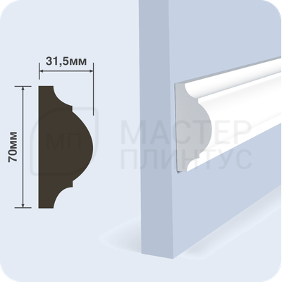 Молдинг HIWOOD D70