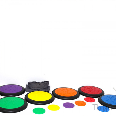 Тактильные круги пластиковые