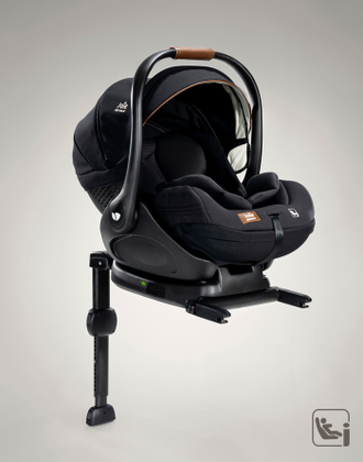 Joie I-LEVEL Signature 0 + автокресло с базой ISOFIX  цвет Eclipse