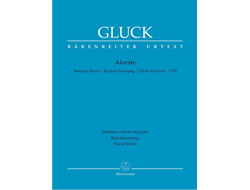 Gluck. Alceste (Pariser Fassung 1776)  Klavierauszug (frz/dt)