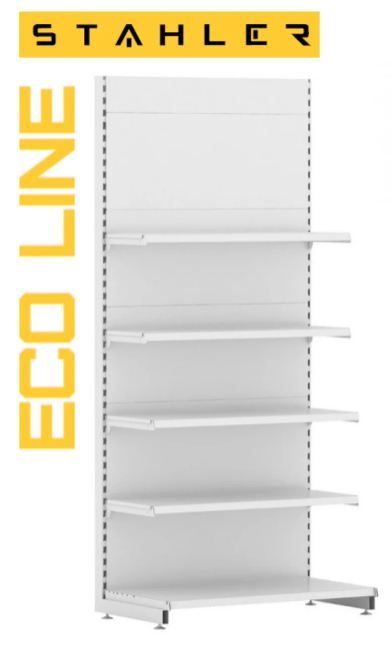 Стеллаж ECO LINE пристенный L=1250 H=2250