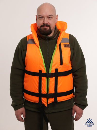 Жилет спасательный до 100кг БК "Каскад" ГОСТ