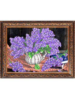 Сирень в горшочке, К4058