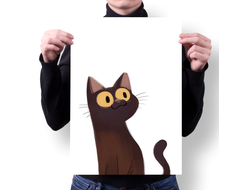 Плакат Котики №5