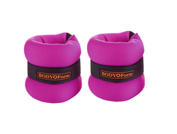 Утяжелители неопреновые "Альфа Каприз" BF-WUN02 фуксия, 200 - 700 грамм