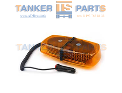 Балка светодиодная магнитная мини оранжевая