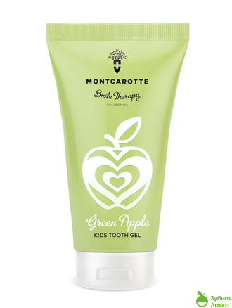 ЗУБНОЙ ГЕЛЬ MONTCAROTTE KIDS TOOTH GEL СО ВКУСОМ ЯБЛОКА