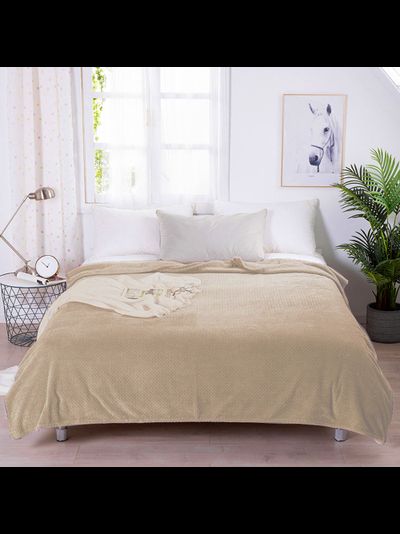 Плед TANGO "Spiga" фланель полутороспальный 150x200 SP1520-26