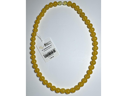 Бусы шары из натурального янтаря