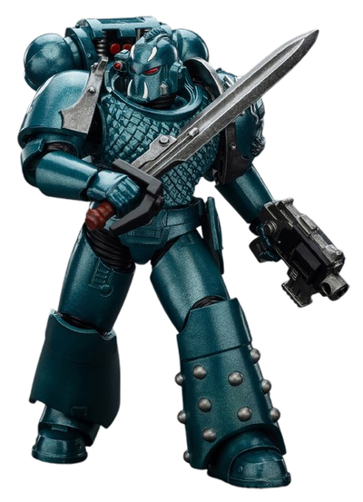 Охотник за головами Альфа-легиона (Warhammer Horus Heresy) - КОЛЛЕКЦИОННАЯ ФИГУРКА 1/18 Alpha Legion Headhunter Prime (JT01413) - JOYTOY