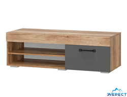 ТУМБА ПОД ТВ ПРИМА ТБ-08 (дуб каньон/графит) 1200*390*460