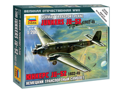 Сборная модель: (Звезда 6139) Немецкий транспортный самолёт "Юнкерс" Ju-52