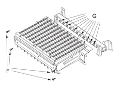 Комплект форсунок Electrolux GCB 24, 30 Basic Space Duo