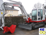 Стекла для мини-экскаваторов Takeuchi TB175, TB175W