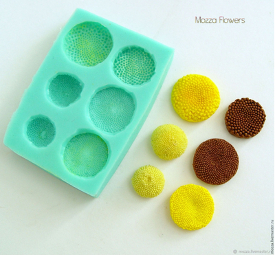 "Большие серединки " Силиконовый молд