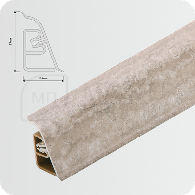 Плинтус для столешницы CEZAR BL44 072 Тиволи бежевый