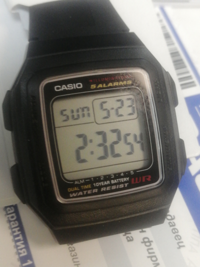 часы Casio F-201WA-1A