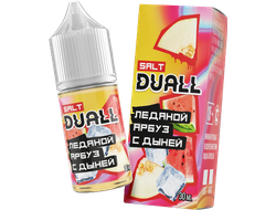 DUALL SALT (STRONG) 30ml - ЛЕДЯНОЙ АРБУЗ С ДЫНЕЙ