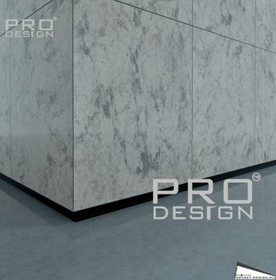 ТЕНЕВОЙ ПЛИНТУС PRO DESIGN PANEL - БЕЛЫЙ МУАР