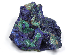 Азурит, Малахит, Азуромалахит, коллекционный образец, Китай (50*43*23 мм, 44 г) №25649