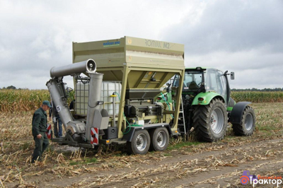 Передвижная вальцовая плющилка влажного зерна ROmiLL М2