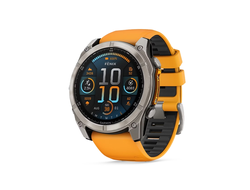 Garmin Fenix 8 51mm Amoled Sapphire Titanium with Spark Orange/Graphite Band (010-02905-10 / 010-02905-11 / 010-02905-53)
