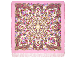 Павловопосадский платок Дни любви и цветов 2013-3