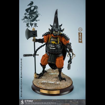 Жук-самурай с топором - Коллекционная ФИГУРКА 1/12 scale Samurai Beetle Brave Airo (CT002) - CROWTOYS
