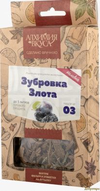 Набор Алхимия вкуса № 3 для приготовления наливки "Зубровка Злота", 33 г