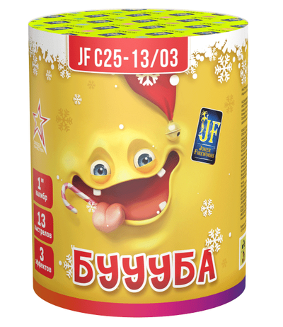 Батарея салютов БУУБА (1" / 13 залпов)