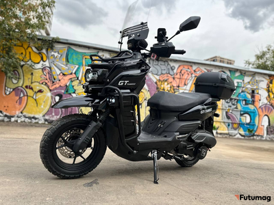 Скутер бензиновый GT TANK 02 черный