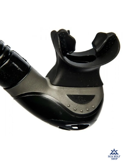 Маска для дайвинга с трубкой Sargan Агидель BLACK, комплект