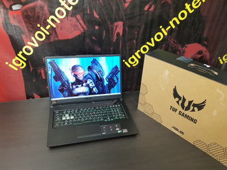 ASUS TUF GAMING A17 FX706II-H7028 ( 17.3 FHD IPS 120HZ AMD RYZEN 7 4800H GTX1650TI(4GB) 16GB 512SSD )