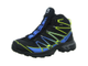 Ботинки SALOMON X-CHASE MID GTX Bk/Bl/Gecko  391832  (Размеры: 8; 8,5; 9,5)