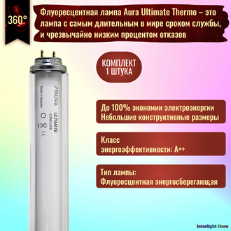 Aura Ultimate Thermo Long Life 36w/840 1M T12 G13