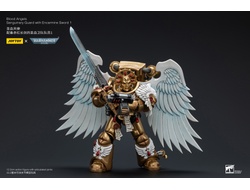 Сангвинарный гвардеец Кровавых Ангелов (Warhammer 40k) - КОЛЛЕКЦИОННАЯ ФИГУРКА 1/18 Blood Angels Sanguinary Guard with Sword 1 (JT6298) - JOYTOY