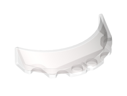 Windscreen 3 x 6 x 1 Curved, Trans-Brown (Old Trans-Black) (62360 / 6074885 / 6246854)