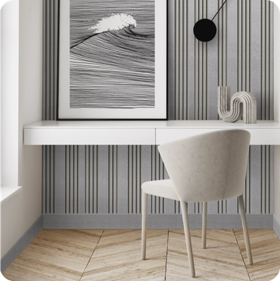 Плинтус напольный HIWOOD B90V1 S339