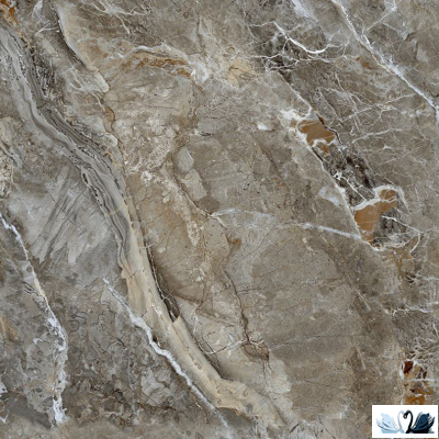 Керамогранит Italica Ocean Singular Graphite 60х60 см графитовый полированный