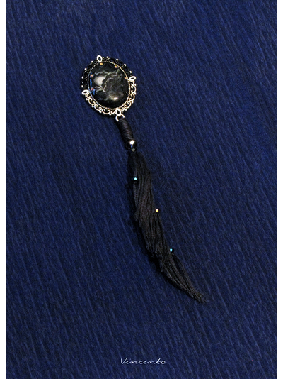 Брошь в винтажном стиле "От второй звезды направо..."